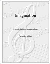 Imagination piano sheet music cover